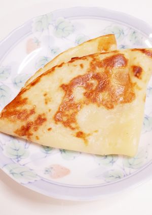 米粉と豆乳のクレープ(主に生地を食べる)-レシピのメイン写真