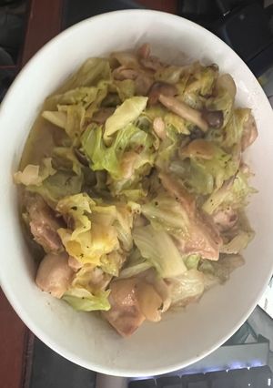 コンソメアンチョビキャベツチキン-レシピのメイン写真