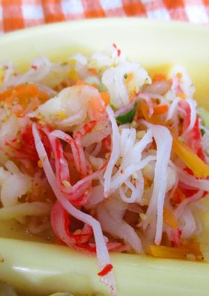 とら組試食会「切干大根の酢のもの」-レシピのメイン写真