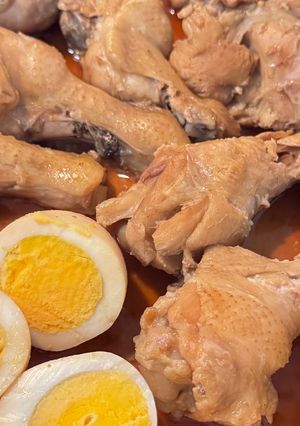 ほろほろ柔らか手羽元の甘辛煮-レシピのメイン写真