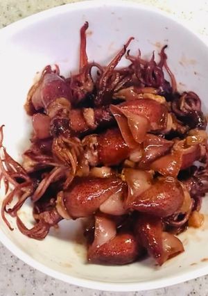 超簡単！時短！ホタルイカのガリバタ炒め-レシピのメイン写真