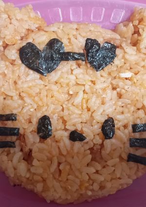 黒ギャルキティチキンご飯-レシピのメイン写真