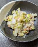 白菜大量消費！納豆のシャキシャキ和え