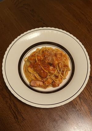 トマトパスタ-レシピのメイン写真