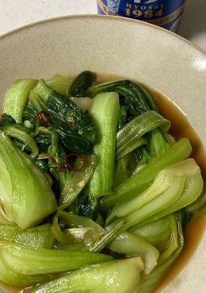 チンゲン菜炒め(覚書)-レシピのメイン写真