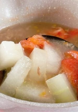 冬瓜とトマトの中華スープ｜体を潤す薬膳スープ-レシピのメイン写真