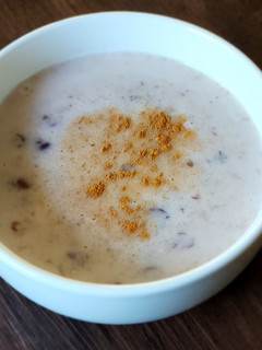 ひとり飯☆小豆のオートミール粥-レシピのメイン写真