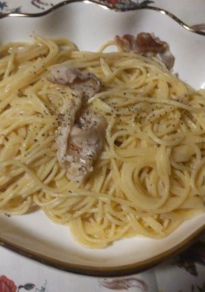 豚バラと玉ねぎの濃厚クリームチーズパスタ-レシピのメイン写真