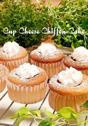 カップで🧁クリームチーズシフォン-レシピのメイン写真