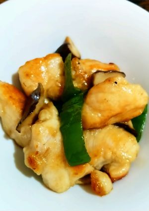 鶏むね肉とナスとピーマン甘酢炒め-レシピのメイン写真