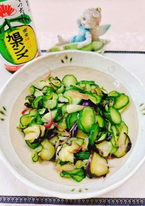 ☆簡単きゅうりと茄子のポン酢漬け♫-レシピのメイン写真