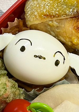 お弁当に！！ゆで卵de野原シロ-レシピのメイン写真