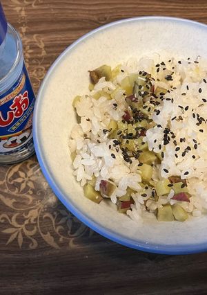 さつまいもの炊き込みご飯-レシピのメイン写真