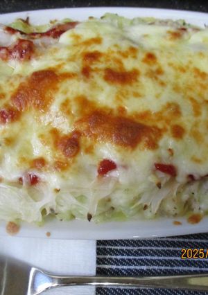 玉ねぎポテトのグラタン風😋-レシピのメイン写真