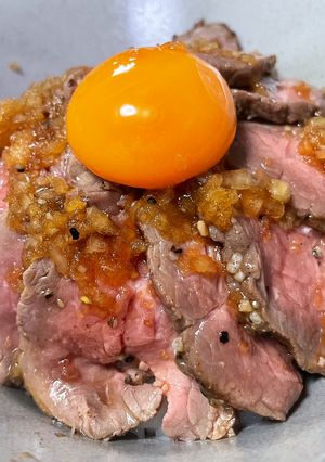 ローストビーフ丼のタレ-レシピのメイン写真
