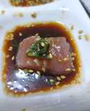 まぐろのポキダレ漬け※混ぜるだけ簡単副菜