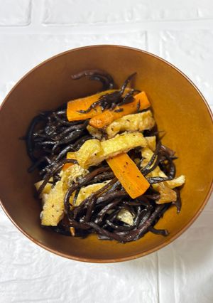 一番簡単なひじき煮-レシピのメイン写真