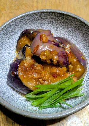なすの甘酢辛煮-レシピのメイン写真
