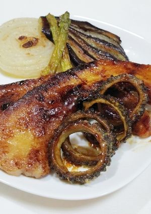 うち☆ゴーヤと豚肉の蒲焼き❤一手間のタレ-レシピのメイン写真