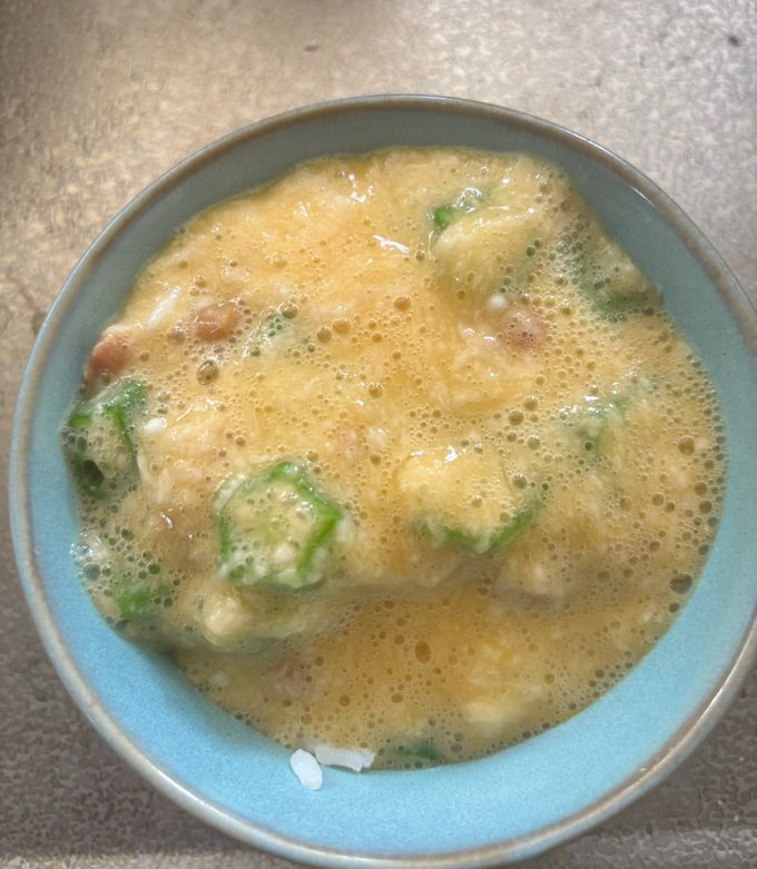 長芋のとろろ、納豆、オクラの卵かけご飯-レシピのメイン写真