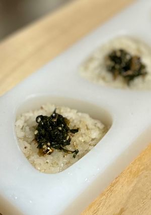 おにぎりの具◎フキの葉で蕗のとうみそ風-レシピのメイン写真