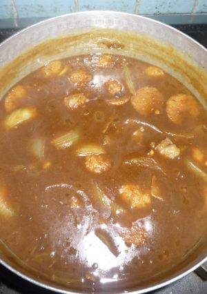 貧乏カレー-レシピのメイン写真
