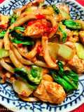 うどんで10分！クミンでウイグル式☪️炒め米麺風🍅