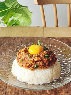 タコライス挽肉キーマカレー丼トルティーヤ-レシピのメイン写真