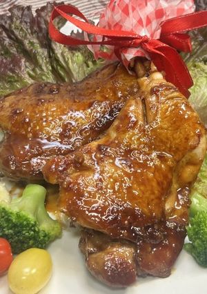 フライパンで簡単🎉🎅クリスマスチキン🎄🥳-レシピのメイン写真