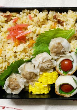 9/9ﾖｯﾁｬﾝ☆中華お弁当-レシピのメイン写真