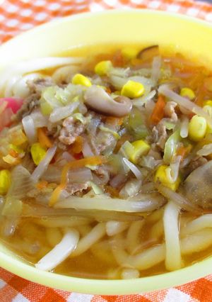ちゃんぽんうどん-レシピのメイン写真