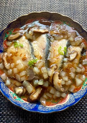 鰤の椎茸と大根あんかけ-レシピのメイン写真