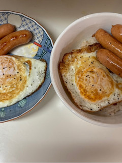 目玉焼きの両面焼き(半熟)-レシピのメイン写真