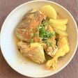 真鯛のアラと大根のカレー煮