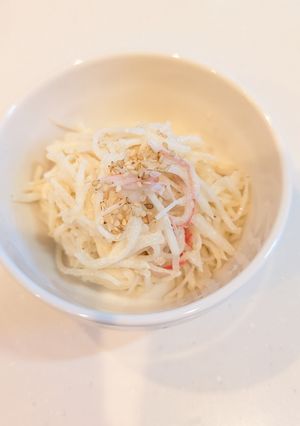 大根とカニカマのさっぱりサラダ-レシピのメイン写真