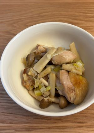 鶏もも肉としめじのマヨポン炒め-レシピのメイン写真