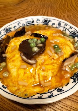 関西風しょう油餡の天津飯（丼）-レシピのメイン写真