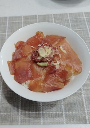 マグロのづけ丼-レシピのメイン写真