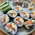 海鮮太巻き 簡単 具沢山のご飯少なめ!