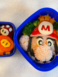 マリオ弁当 保育園最後の遠足-レシピのメイン写真