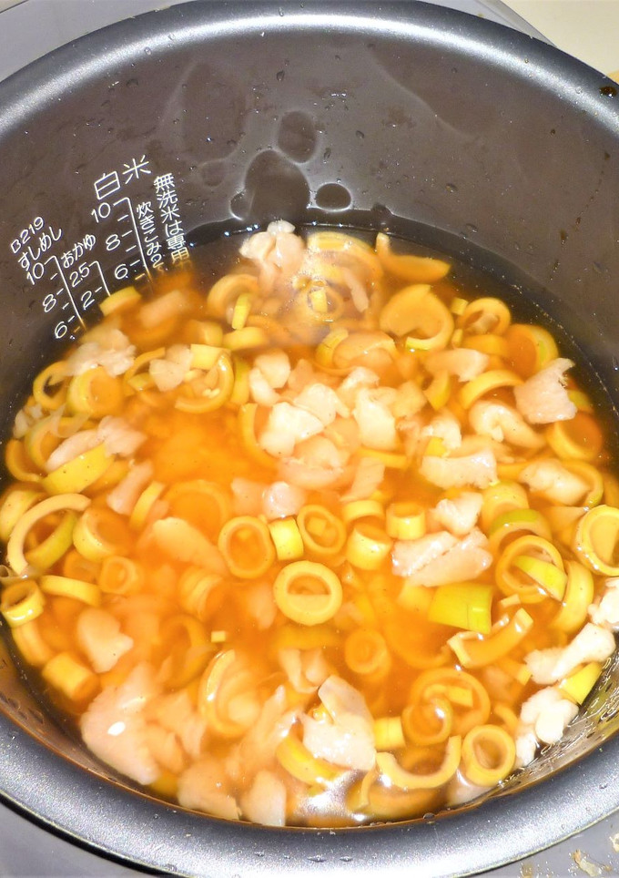 真竹と鶏肉の炊き込み御飯-レシピのメイン写真