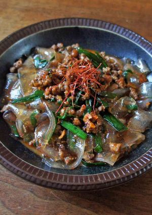タンミョン（平太春雨）の肉味噌和え-レシピのメイン写真