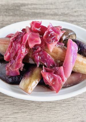 お弁当にも🍆茄子と紫キャベツの焼きマリネ-レシピのメイン写真