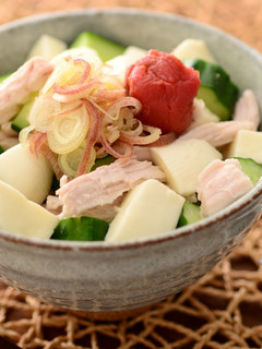モッツァレラと梅のさっぱり丼-レシピのメイン写真