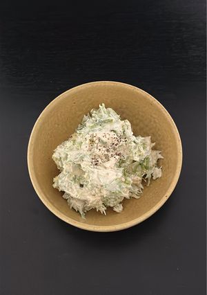 わさび菜とクリームチーズのおつまみ-レシピのメイン写真