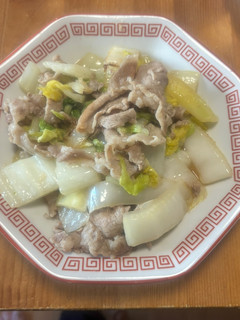 豚白菜の香ばしい塩にんにく炒め-レシピのメイン写真