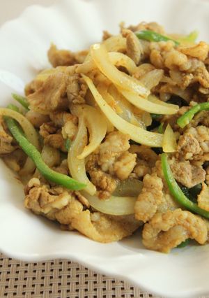 豚バラ肉とピーマンのスパイスカレー炒め-レシピのメイン写真