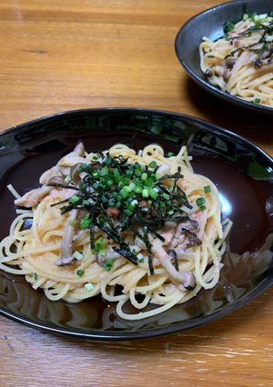 和風明太子スパゲティ-レシピのメイン写真