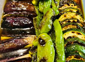 【作りおき】夏野菜の焼き浸し（めんつゆ）-レシピのメイン写真