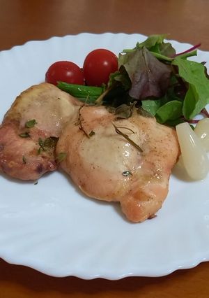 鶏肉のハーブ焼き-レシピのメイン写真